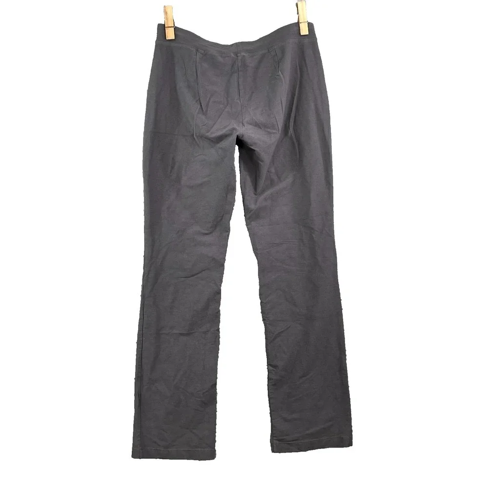 Eileen Fisher Ankle Pants Women 28x29.5* Gray Mid Rise Made in USA Casual Travel